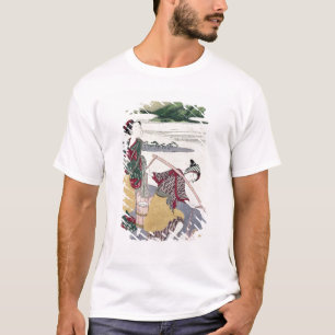 T-shirt Jeunes filles de sel sur la Tago-aucune-ura plage