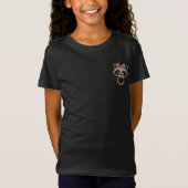 T-shirt jeunesse Bean-Town Bandits - Rose (Devant)