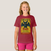 T-shirt jeunesse Black Bat Retro Firecracker (Devant entier)