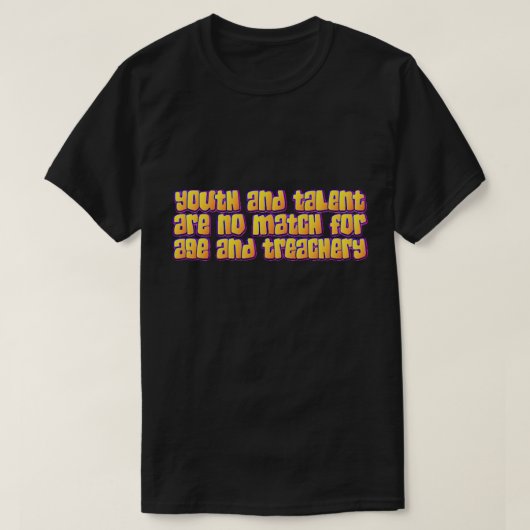 T-shirt jeunesse et talent... (Design devant)