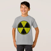T-shirt jeunesse radioactif (Devant entier)