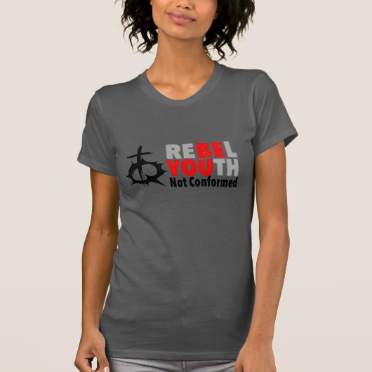T-shirt Jeunesse rebelle - soyez vous - dames (Devant)