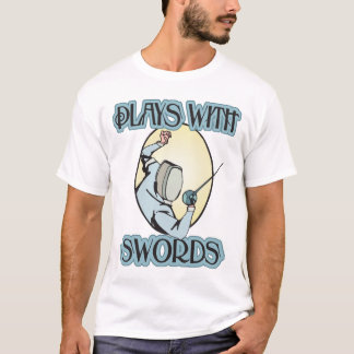 T-shirt Jeux avec des épées