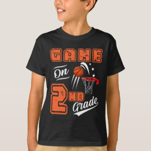 T-shirt Jeux de basketball de deuxième année Premier jour