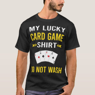 T-shirt Jeux de cartes de la chemise porte-bonheur