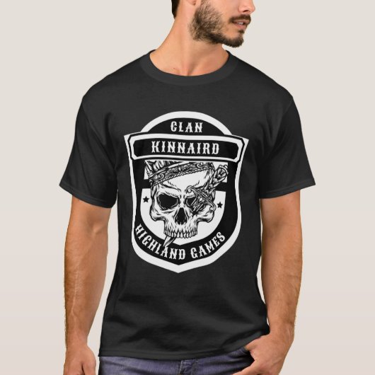 T-shirt Jeux de clan écossais de Kinnaird (Devant)