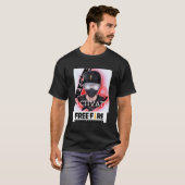 T-shirt Jeux de feu gratuits (Devant entier)