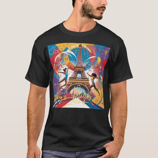T-shirt Jeux de Paris 2024 (Devant)