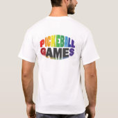 t-shirt Jeux de Pickleball (Dos)