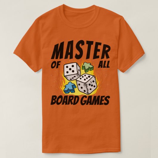T-shirt Jeux de société (Design devant)