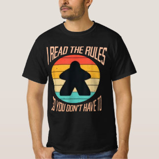 T-shirt jeux de société drôles d'art pour hommes femmes je