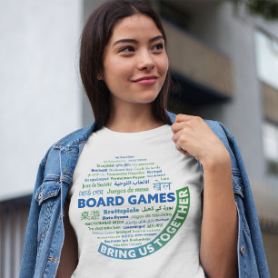 T-shirt Jeux de société nous rassemblent Femmes Chemise