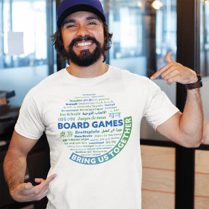 T-shirt Jeux de société nous rassemblent Mens Shirt