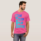 T-shirt Jeux de volley-ball (Devant entier)