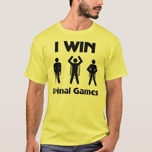T-shirt Jeux d'urinoir (Devant)