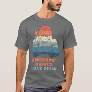 T-shirt jeux fait cadeau rapide ami