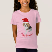 JEUX JOURS FÉRIÉS CUTE XMAS PUPPY RED SANTA HAT RO