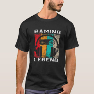 T-shirt Jeux Legend PC Gamer Son Brother Jeux Vidéo Con