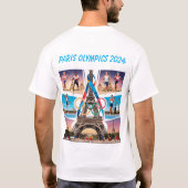 T-shirt Jeux olympiques de Paris 2024 : Célébration de l'u (Dos)