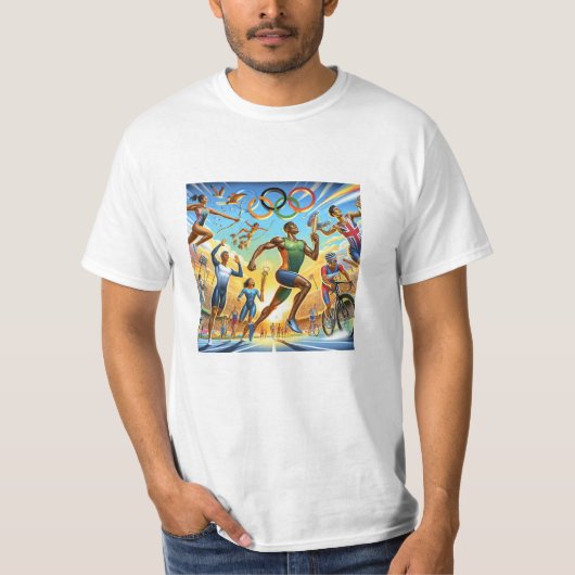 t-shirt jeux olympiques d'été (Devant)