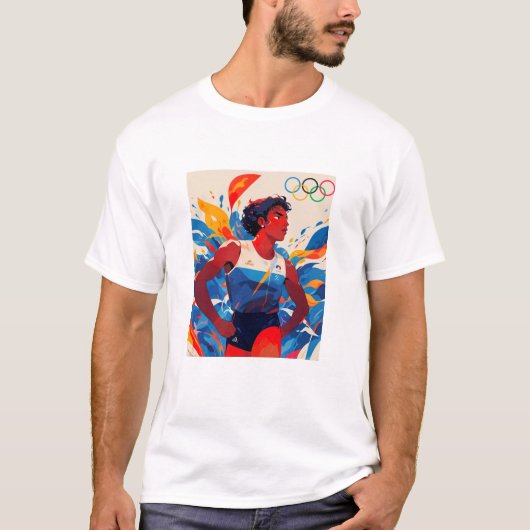 T-shirt Jeux Olympiques Paris (Devant)