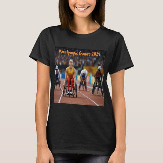 T-shirt Jeux paralympiques de 2024 (Devant)