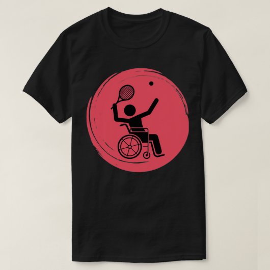 T-shirt Jeux paralympiques de Badminton T 1 (Design devant)