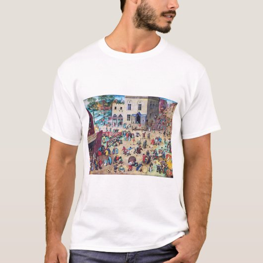 T-shirt Jeux pour enfants, Pieter Bruegel (Devant)