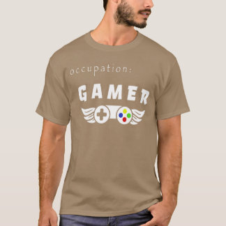 T-shirt Jeux pour garçons filles 1416 Profession Joueur fa