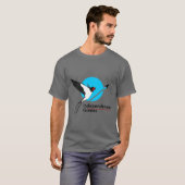 T-shirt Jeux pour l'indépendance foncée (Devant entier)