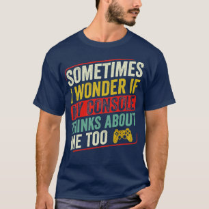 T-shirt Jeux vidéo de console de jeu amusant