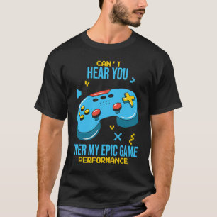 T-shirt Jeux vidéo Gamer Contrôleur de jeu