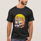 T-shirt Jeux Vidéo Lover Capybara Funny Jeux Vidéo Capyb (Devant)