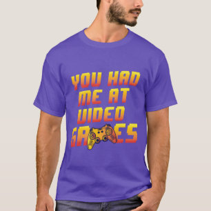 T-shirt Jeux vidéo Manette de jeu en ligne Jeu arcade f