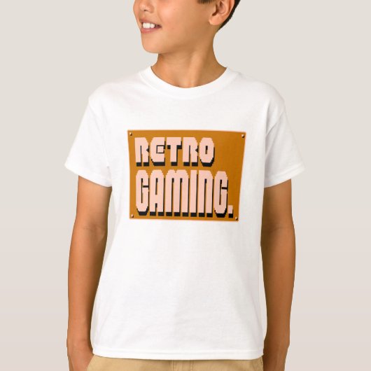 T-shirt Jeux vidéo rétro (Devant)