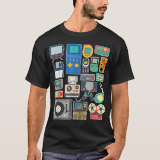 T-shirt Jeux vidéo rétro vintage 80S 90S
