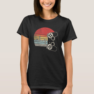 T-shirt Jeux vidéo rétro vintage battement de coeur Gaming