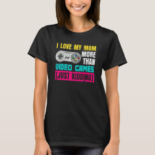 T-shirt Jeux vidéo rétro vintage pour l'amour des joueurs
