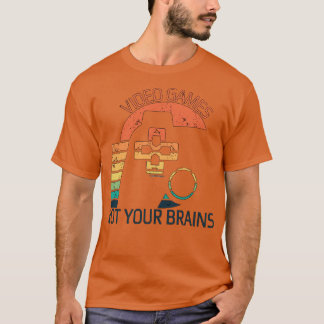 T-shirt Jeux Vidéo Tirer Votre Cerveau 7