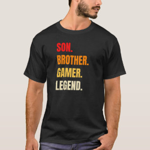 T-shirt Jeux Vidéo vintages Amusants Joueur Joueurs Garçon