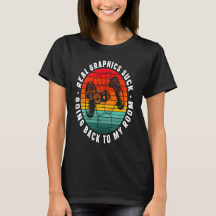 T-shirt Jeux vidéo Vintages Retro Gamer