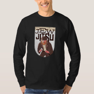 T-shirt Jew-Jitsu Conception D'Un Homme Juif Rabbin Faisan
