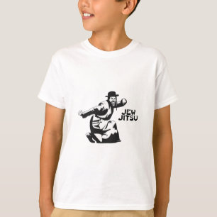 T-shirt Jew Jitsu Martial Arts   Cadeaux Juifs Bar Mitzvah
