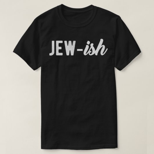 T-shirt Jewish Funny Ish Phrase Inside Joke Interfaith Mar (Design devant)