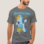 T-shirt Jewnicorn Dab Unicorn Hanukkah Pajamas Chanukah<br><div class="desc">Jewnicorn Dab Unicorn Hanukkah Pajamas Chanukah PJs Girls</div>