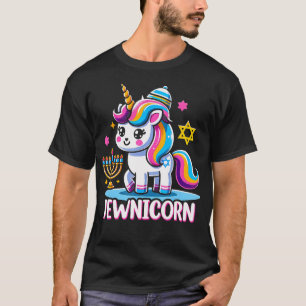 T-shirt Jewnicorn Incroyable - Menorah Étoile de David - J