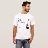 T-shirt jf Co de guitare… (Devant entier)
