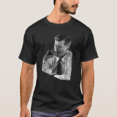 T-shirt JFK John F Kennedy Cigar Fumer T Chemise (Devant)