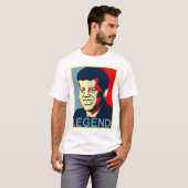 T-shirt jfk, une légende vraie (Devant entier)