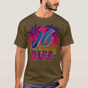 T-SHIRT JG DIFF RETRO JUNGLE DIFFÉRENCE MEILLEUR JUNGLER G